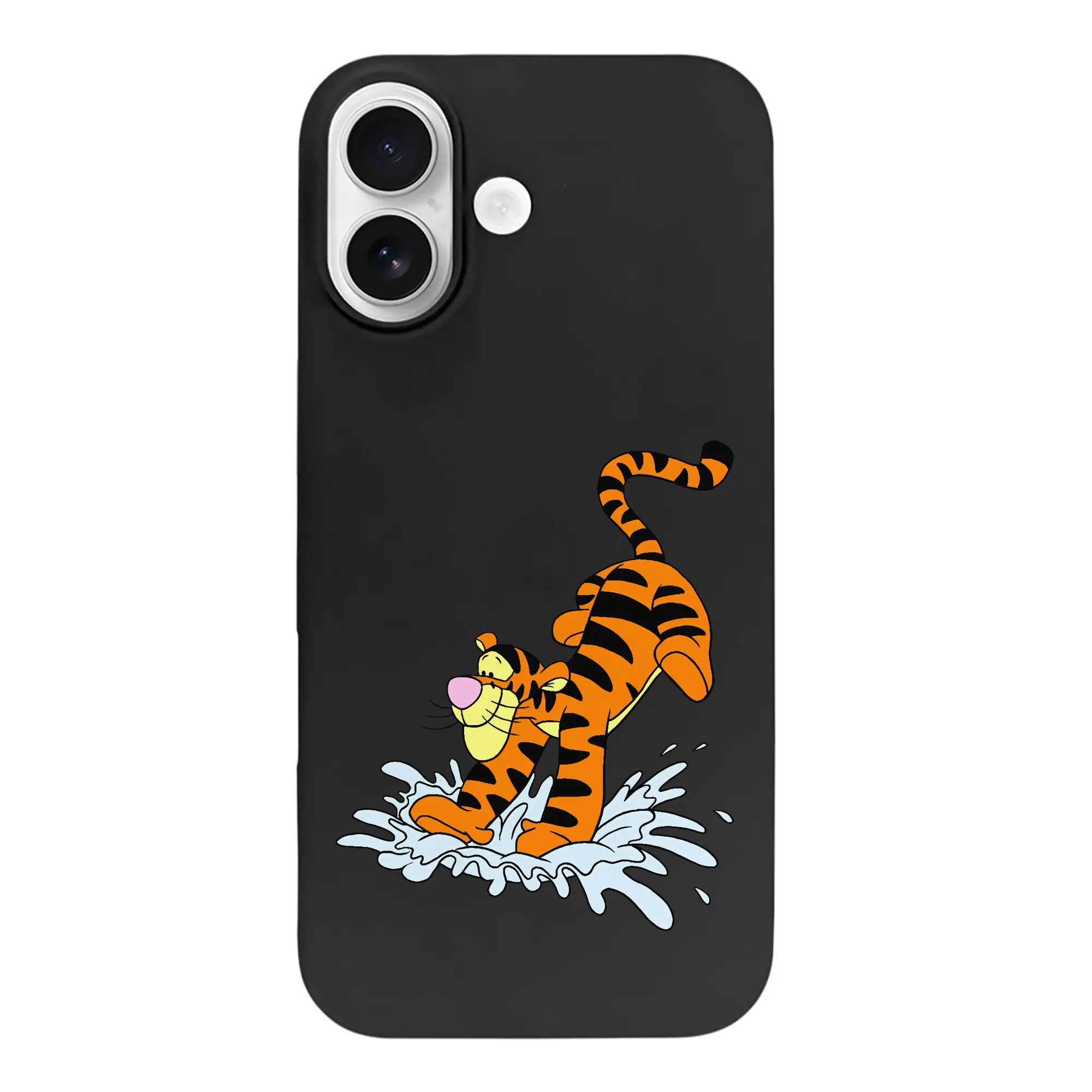 プーさん グッズ ティガー - iPhone 17 シリーズ シリコンケース 薄型 耐衝撃 指紋防止 ソフトタッチカバー 精密フィット 傷防止 保護ケース iPhone 17/17 Air/17 Pro/17 Pro Max 対応